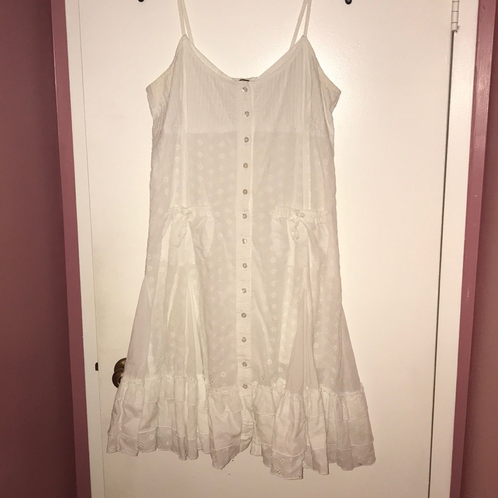 White summer dress